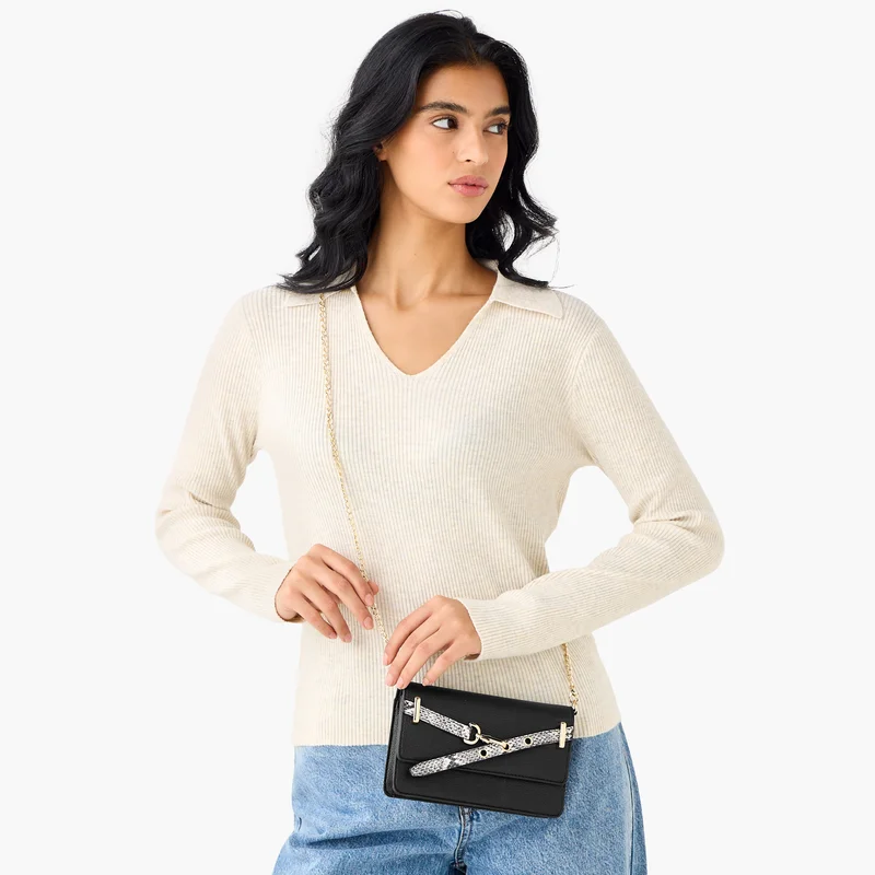 ساشا Black Crossbody Bag for Women
